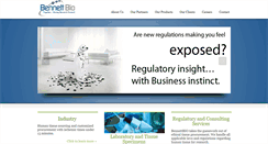 Desktop Screenshot of bennettbiotech.com